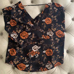 Small Floral Sheer top